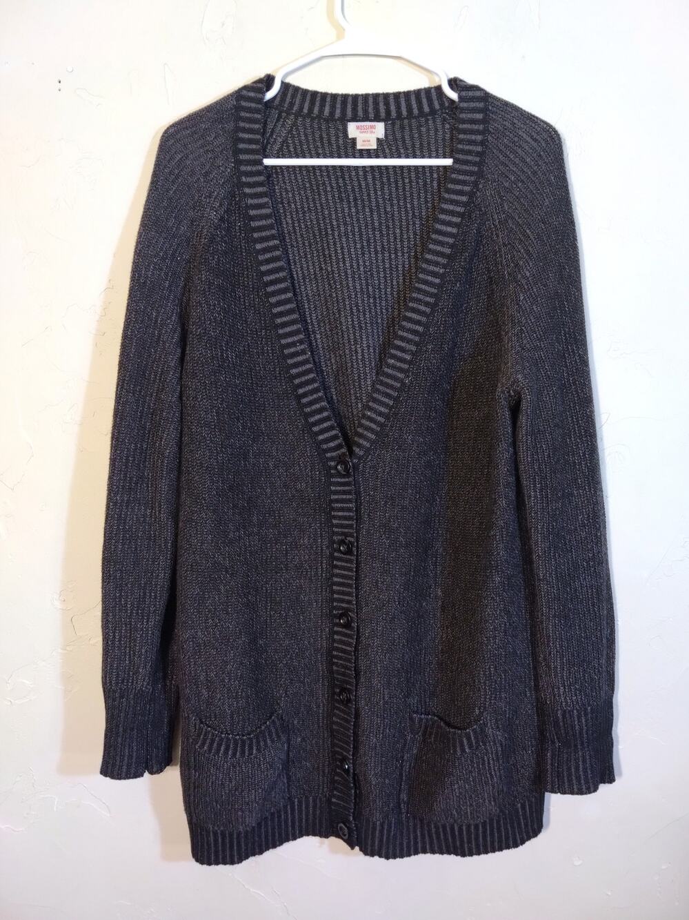 Mossimo Dark Gray Cardigan Sweater
